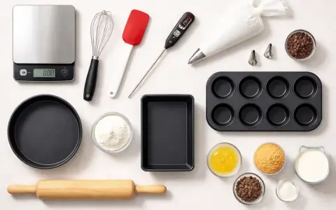 Balance, fouet, spatule, thermomètre, poche à douille, moule à muffins, rouleau à pâtisserie : tous les noms de matériel de pâtisserie pour réussir vos créations.